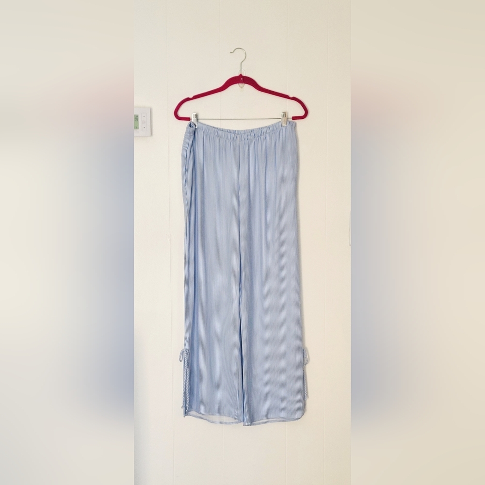 Sienna Sky Blue Wide Leg Pants